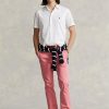 Pantalon chino slim extensible rose Ralph Lauren pour homme