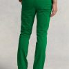 Pantalon chino slim stretch vert Ralph Lauren pour homme Pantalon chino slim stretch vert Ralph Lauren pour homme