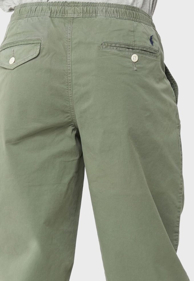 Pantalon chino vert Ralph Lauren coupe décontractée avec cordon de serrage pour homme
