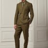 Pantalon de costume en lin olive pour homme Ralph Lauren Gregory Pantalon de costume en lin olive pour homme Ralph Lauren Gregory
