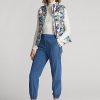 Pantalon de jogging bleu extensible dans les quatre sens Ralph Lauren pour femme Pantalon de jogging bleu extensible dans les quatre sens Ralph Lauren pour femme