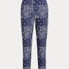 Pantalon de jogging bleu marine à imprimé bandana Ralph Lauren pour femme