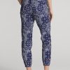 Pantalon de jogging bleu marine à imprimé bandana Ralph Lauren pour femme