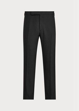 Pantalon de smoking noir en laine Gregory Barathea pour homme Ralph Lauren