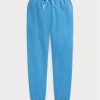 Pantalon de sport en molleton bleu Ralph Lauren pour femme Pantalon de sport en molleton bleu Ralph Lauren pour femme