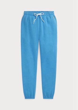 Pantalon de sport en molleton bleu Ralph Lauren pour femme