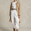 Pantalon de sport en polaire blanc Ralph Lauren pour femme