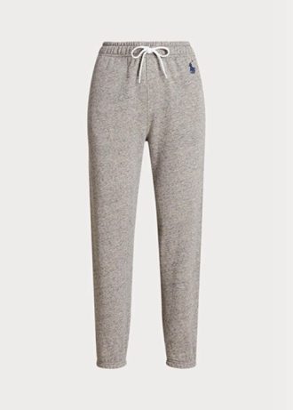 Pantalon de sport en polaire gris Ralph Lauren pour femme