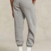 Pantalon de sport en polaire gris Ralph Lauren pour femme