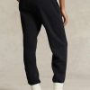 Pantalon de sport en polaire noir Ralph Lauren pour femme