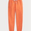 Pantalon de sport en polaire orange Ralph Lauren pour femme