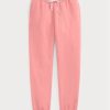 Pantalon de sport en polaire rose Ralph Lauren pour femme