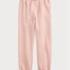 Pantalon de sport en polaire rose Ralph Lauren pour femme