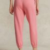 Pantalon de sport en polaire rose Ralph Lauren pour femme