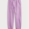 Pantalon de sport en polaire violet Ralph Lauren pour femme