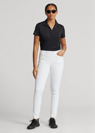 Pantalon de sport extensible blanc Ralph Lauren Golf pour femme