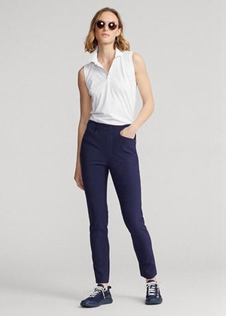 Pantalon de sport extensible bleu marine Ralph Lauren Golf pour femme