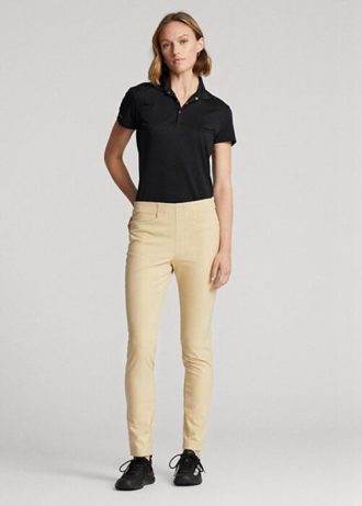 Pantalon de sport extensible kaki Ralph Lauren Golf pour femme