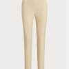 Pantalon de sport extensible kaki Ralph Lauren Golf pour femme Pantalon de sport extensible kaki Ralph Lauren Golf pour femme