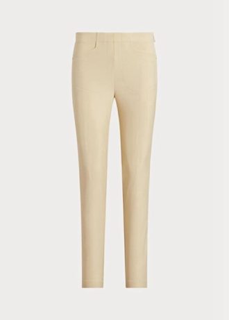 Pantalon de sport extensible kaki Ralph Lauren Golf pour femme