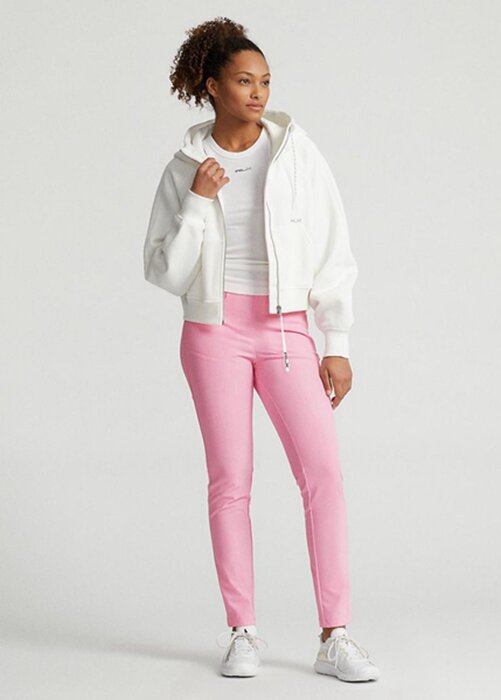 Pantalon de sport extensible rose Ralph Lauren Golf pour femme Pantalon de sport extensible rose Ralph Lauren Golf pour femme