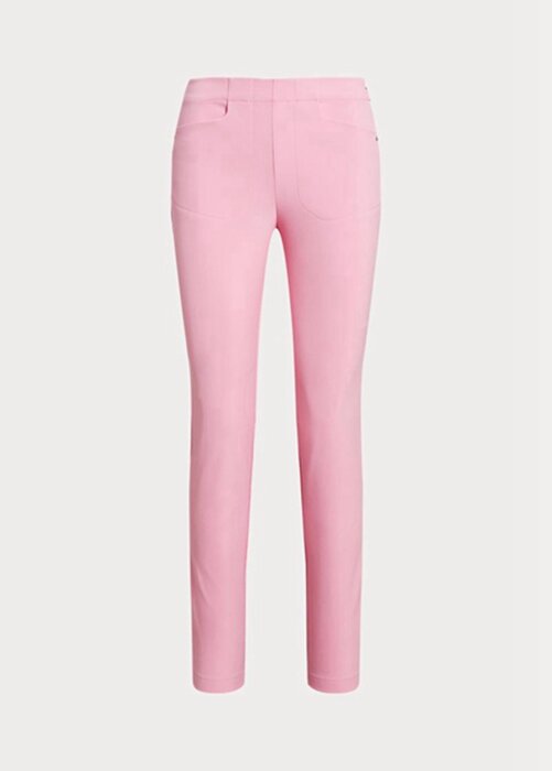 Pantalon de sport extensible rose Ralph Lauren Golf pour femme Pantalon de sport extensible rose Ralph Lauren Golf pour femme