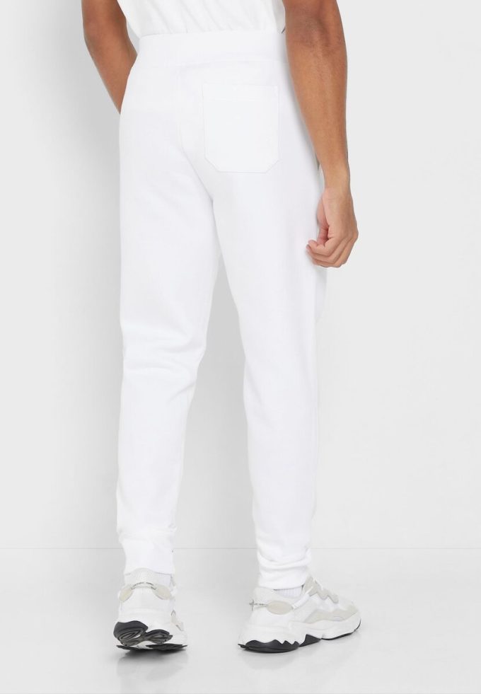 Pantalon de survêtement blanc avec logo Ralph Lauren pour homme Pantalon de survêtement blanc avec logo Ralph Lauren pour homme