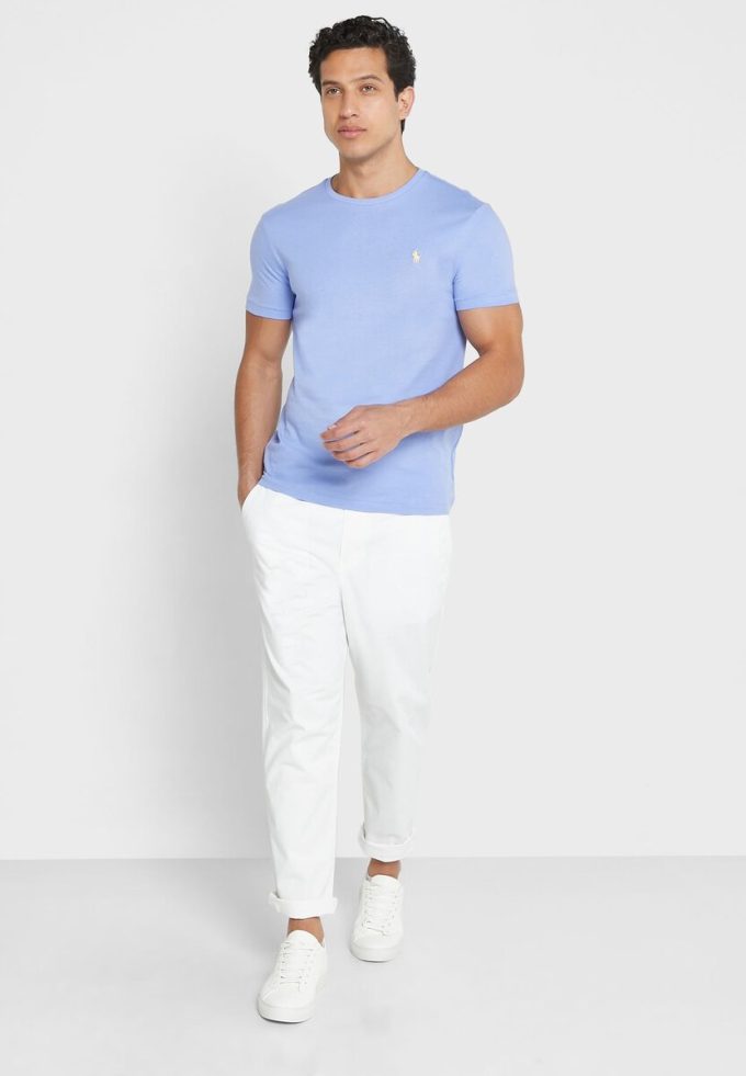 Pantalon de survêtement blanc Ralph Lauren Prepster pour homme Pantalon de survêtement blanc Ralph Lauren Prepster pour homme