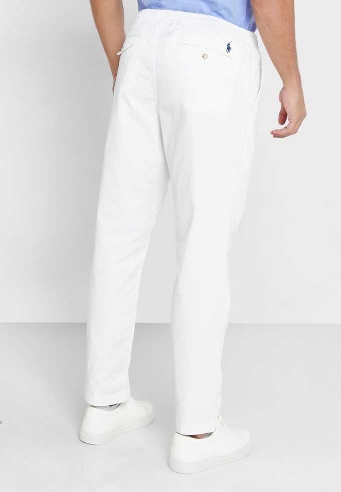 Pantalon de survêtement blanc Ralph Lauren Prepster pour homme Pantalon de survêtement blanc Ralph Lauren Prepster pour homme