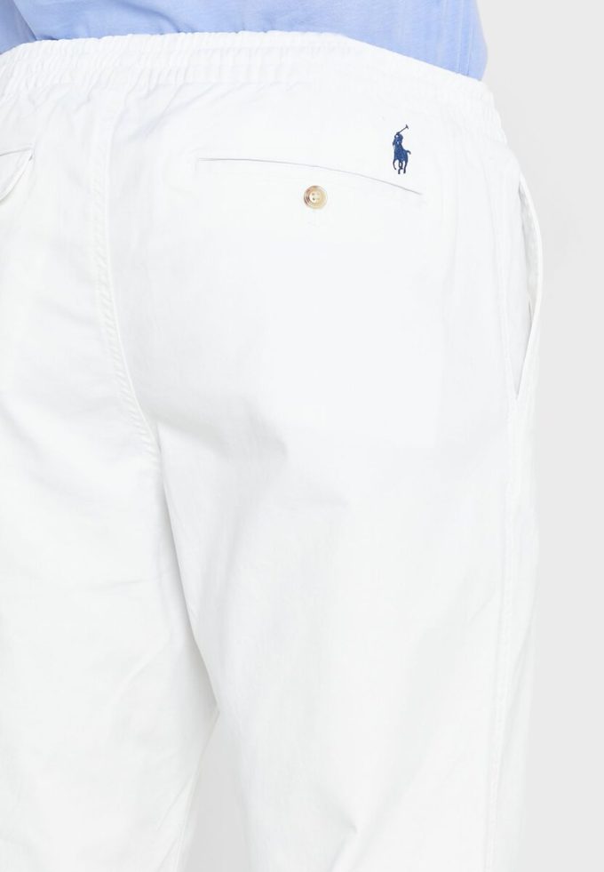 Pantalon de survêtement blanc Ralph Lauren Prepster pour homme Pantalon de survêtement blanc Ralph Lauren Prepster pour homme
