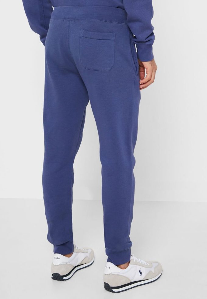 Pantalon de survêtement bleu marine Ralph Lauren Essential Downstring pour homme Pantalon de survêtement bleu marine Ralph Lauren Essential Downstring pour homme