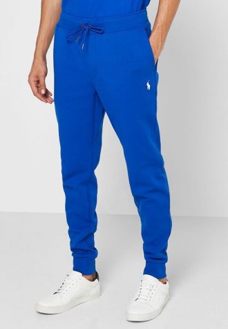 Pantalon de survêtement bleu Ralph Lauren Essential pour homme