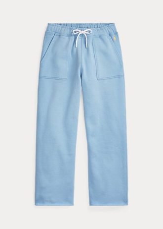 Pantalon de survêtement en molleton bleu Ralph Lauren pour femme
