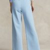 Pantalon de survêtement en molleton bleu Ralph Lauren pour femme Pantalon de survêtement en molleton bleu Ralph Lauren pour femme
