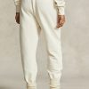 Pantalon de survêtement en molleton crème Ralph Lauren The Spelman Collection pour femme Pantalon de survêtement en molleton crème Ralph Lauren The Spelman Collection pour femme