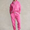 Pantalon de survêtement en molleton rose pour femme Ralph Lauren Pink Pony Pantalon de survêtement en molleton rose pour femme Ralph Lauren Pink Pony