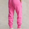 Pantalon de survêtement en molleton rose pour femme Ralph Lauren Pink Pony Pantalon de survêtement en molleton rose pour femme Ralph Lauren Pink Pony