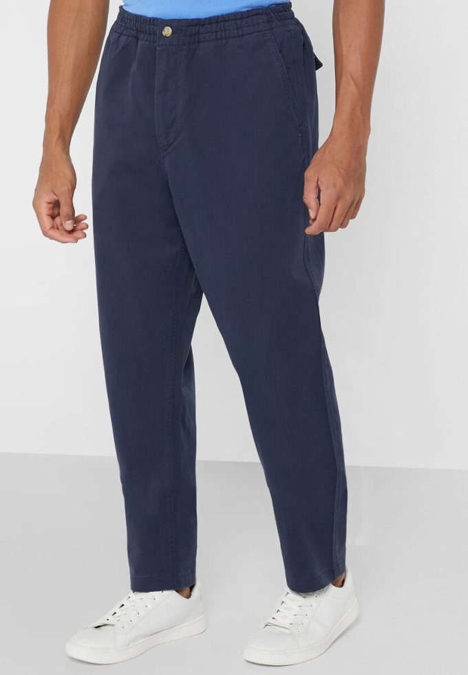 Pantalon de survêtement essentiel Ralph Lauren bleu marine pour homme Pantalon de survêtement essentiel Ralph Lauren bleu marine pour homme