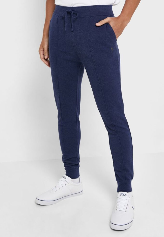 Pantalon de survêtement essentiel Ralph Lauren bleu marine pour homme