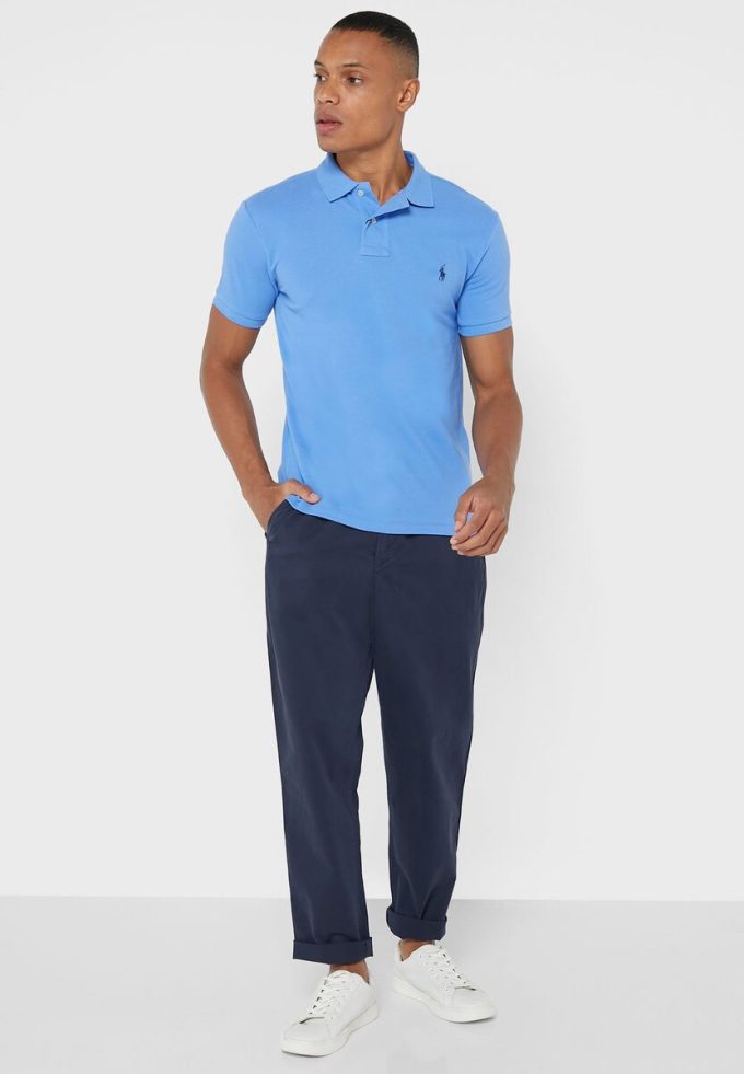 Pantalon de survêtement essentiel Ralph Lauren bleu marine pour homme Pantalon de survêtement essentiel Ralph Lauren bleu marine pour homme