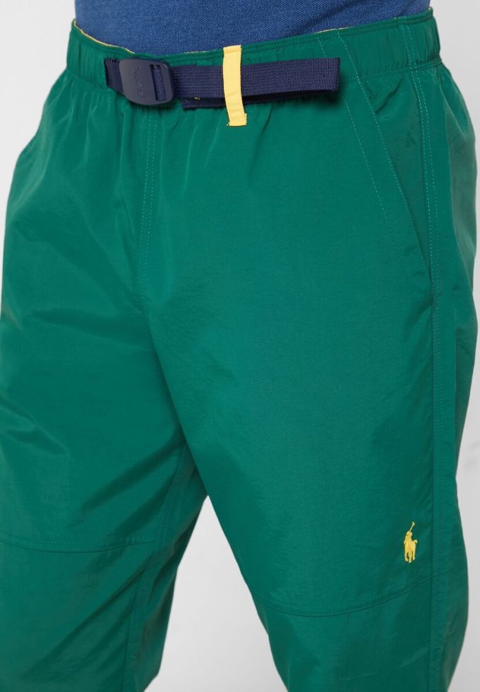 Pantalon de survêtement essentiel vert Ralph Lauren pour homme Pantalon de survêtement essentiel vert Ralph Lauren pour homme