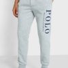Pantalon de survêtement gris avec logo Ralph Lauren pour homme Pantalon de survêtement gris avec logo Ralph Lauren pour homme