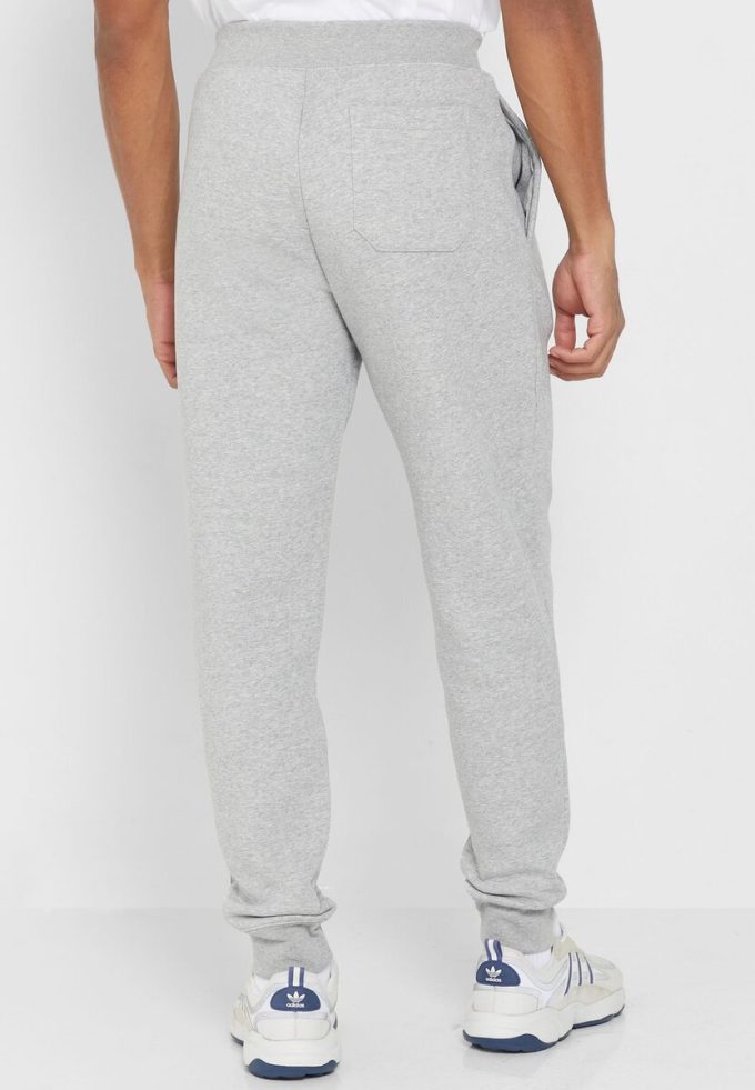 Pantalon de survêtement gris avec logo Ralph Lauren pour homme Pantalon de survêtement gris avec logo Ralph Lauren pour homme