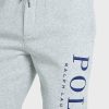 Pantalon de survêtement gris avec logo Ralph Lauren pour homme Pantalon de survêtement gris avec logo Ralph Lauren pour homme