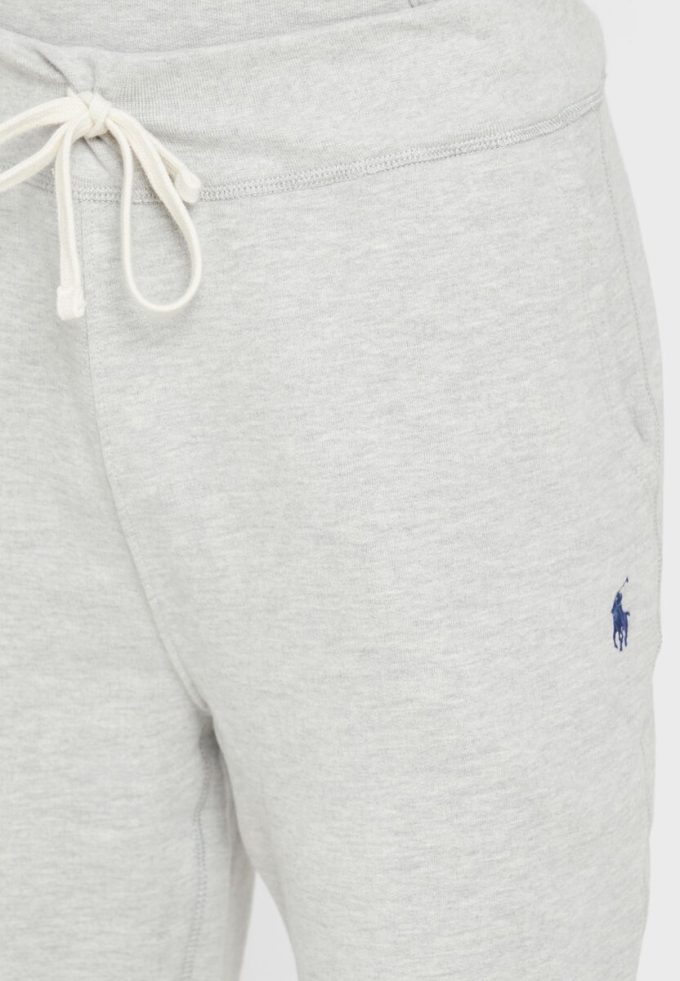 Pantalon de survêtement gris à cordon de serrage Ralph Lauren pour homme Pantalon de survêtement gris à cordon de serrage Ralph Lauren pour homme