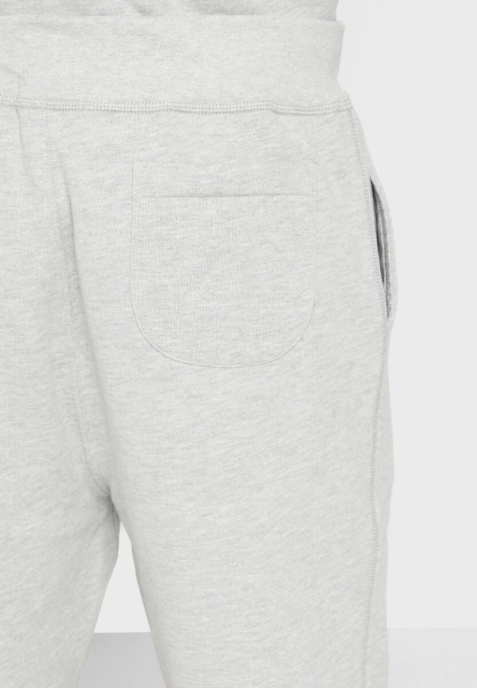 Pantalon de survêtement gris à cordon de serrage Ralph Lauren pour homme Pantalon de survêtement gris à cordon de serrage Ralph Lauren pour homme