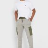 Pantalon de survêtement imprimé gris Ralph Lauren pour homme Pantalon de survêtement imprimé gris Ralph Lauren pour homme