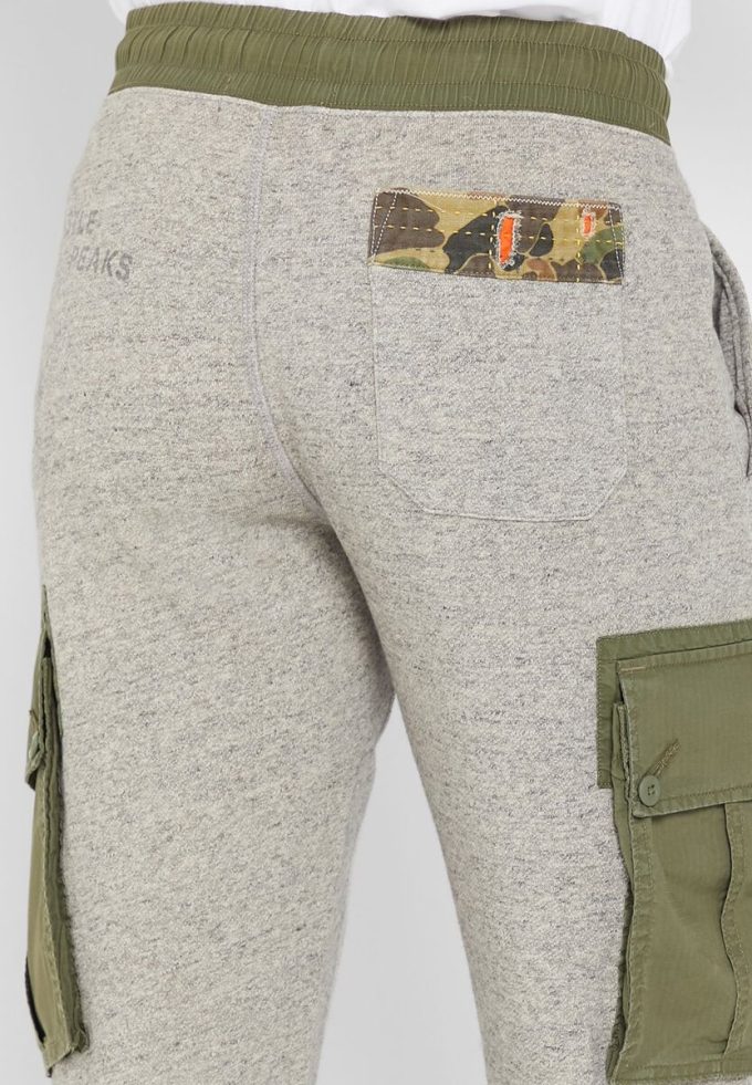 Pantalon de survêtement imprimé gris Ralph Lauren pour homme Pantalon de survêtement imprimé gris Ralph Lauren pour homme
