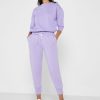 Pantalon de survêtement large violet Ralph Lauren pour femme Pantalon de survêtement large violet Ralph Lauren pour femme