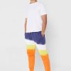 Pantalon de survêtement multicolore à revers Dip Dye Ralph Lauren pour homme Pantalon de survêtement multicolore à revers Dip Dye Ralph Lauren pour homme